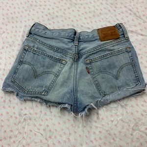 levi’s 501 denim shorts
